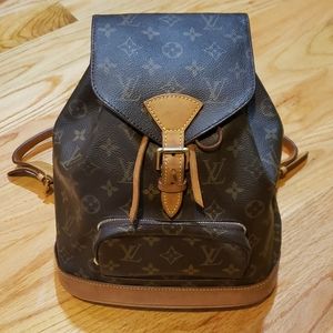 🚫SOLD🚫 Louis Vuitton Montsouris MM Backpack